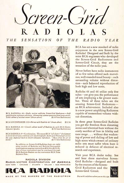 1929 RCA Radiola #003275