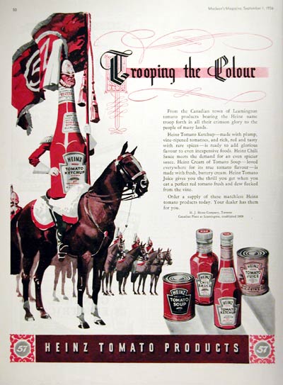 1936 Heinz Tomato Products #008114