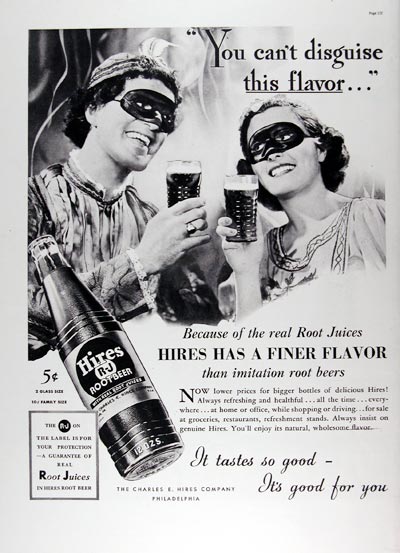 1937 Hires Root Beer #024305