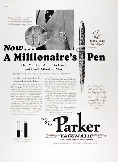 1937 Parker Vacumatic Pen #024292