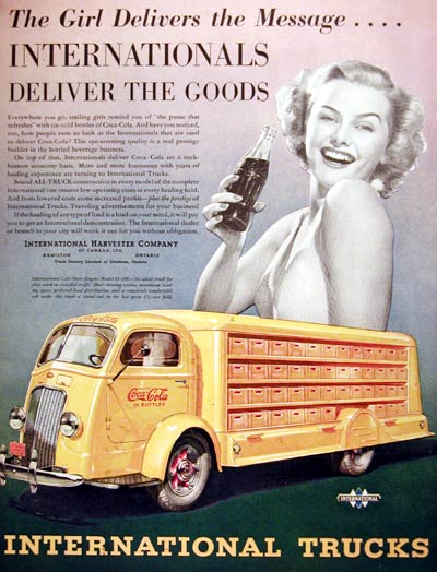 1938 International Coca Cola Truck #008144