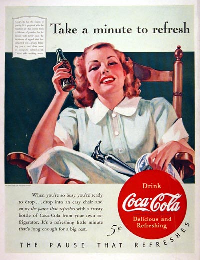 1940 Coca Cola #006658