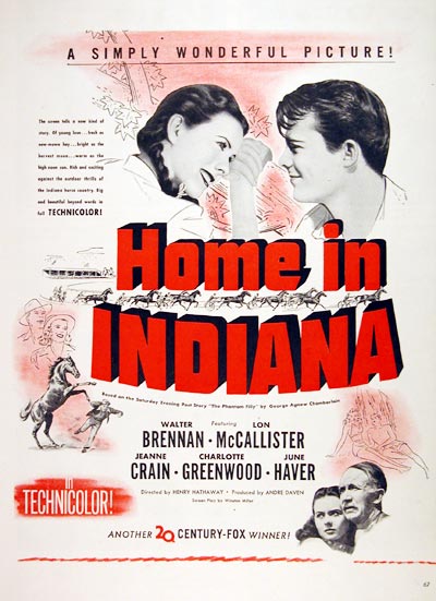 Home in Indiana movie