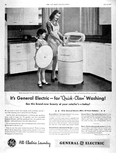 1947 GE Washer #002239