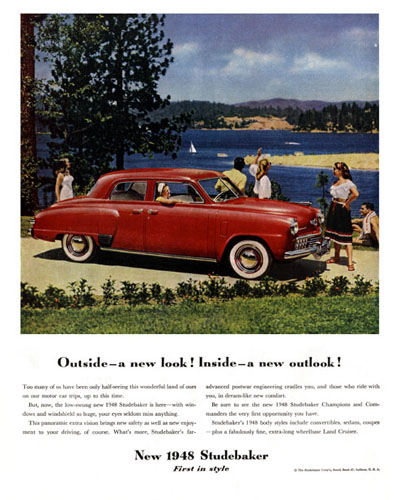 1948 Studebaker Sedan Classic Ad #000474