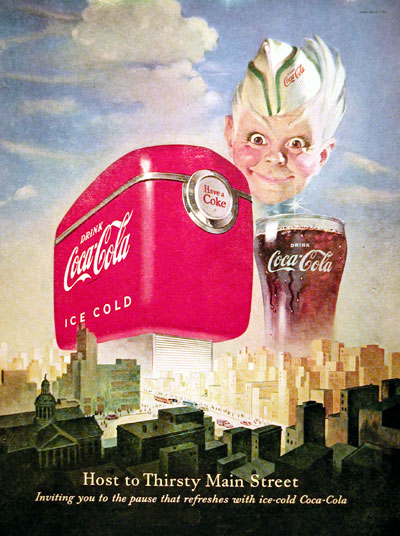 1950 Coca Cola Sprite Boy #008012