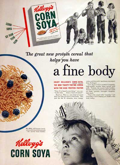 1950 Kellogg's Corn Soya #002944