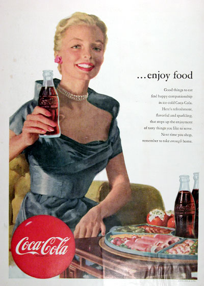 1952 Coca Cola Vintage Ad 