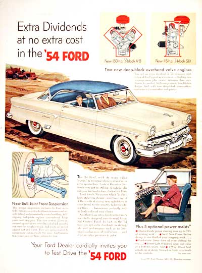 1954 Ford Victoria Crestline #003968