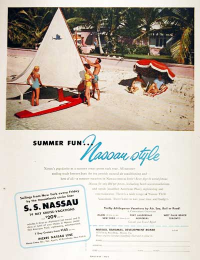 1954 S.S. Nassau #002820