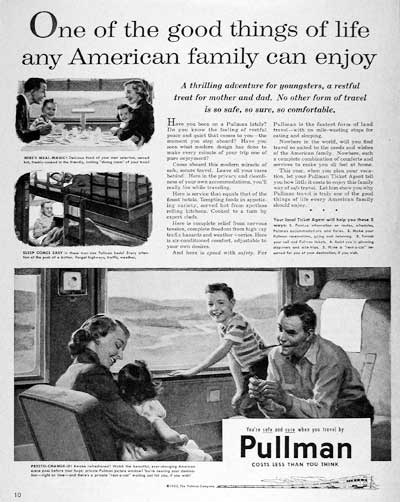 1955 Pullman Rail Car #003782
