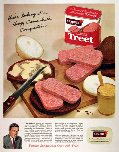 1956 Armour Treet Meats #004422