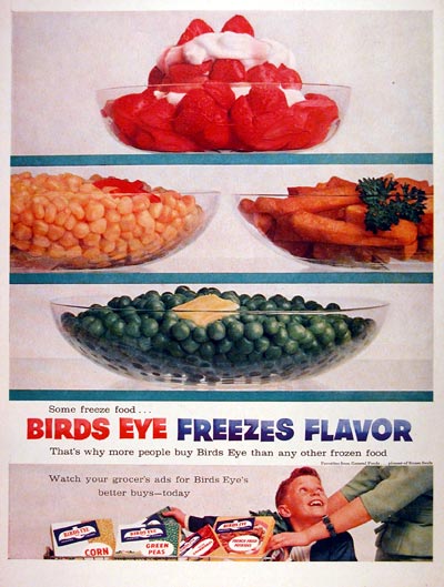 1957 Birds Eye Frozen Foods #007078