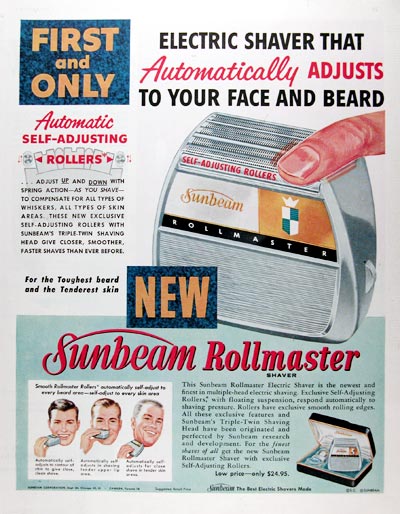 1959 Sunbeam Rollmaster Shaver #018792