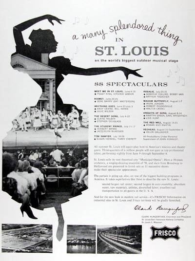 1960 St. Louis Theater Musicals #015378