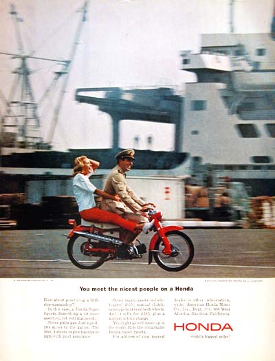 1964 Honda Scooter #002487