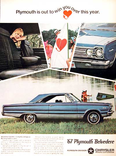 plymouth 67 belvedere