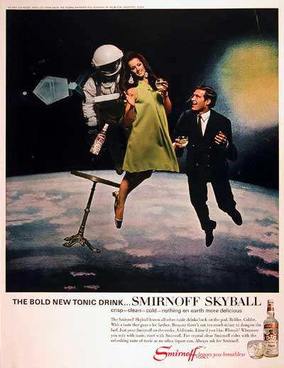 1967 Smirnoff Vodka Skyball #004259