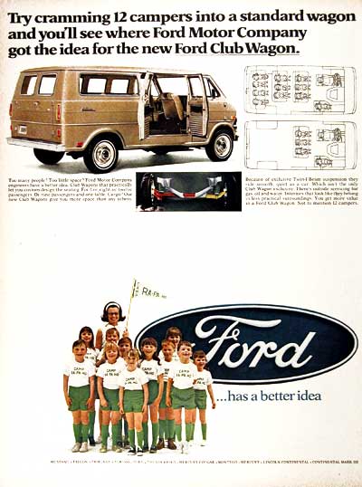 1968 Ford Club Wagon Van 1968 Ford Club Wagon