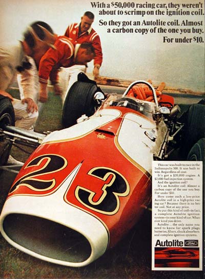 1968 Indy 500 Race Car