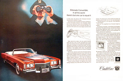 Cadillac on 1971 Cadillac Fleetwood Eldorado Convertible Original Vintage