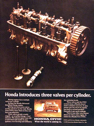 1975 Honda Civic CVCC #004510