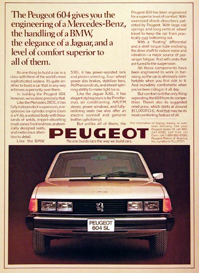 1977 Peugeot 604 Sedan 005409
