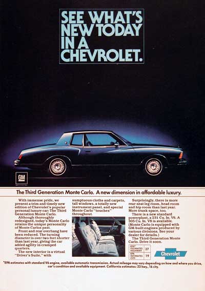 1978 Chevrolet Monte Carlo #002629