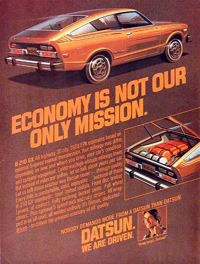 1978 Datsun B210 GX Vintage
