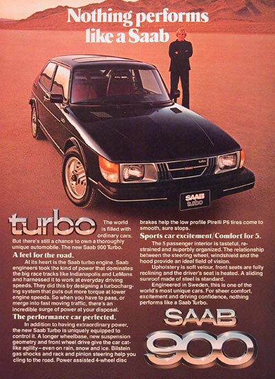 1979 SAAB 900 Turbo #004539
