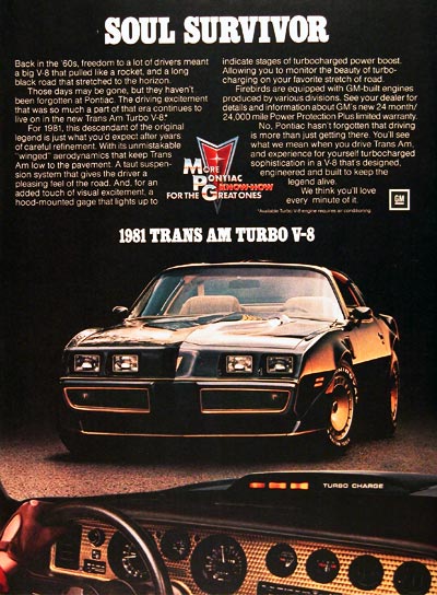 1981 Pontiac Trans AM #001326