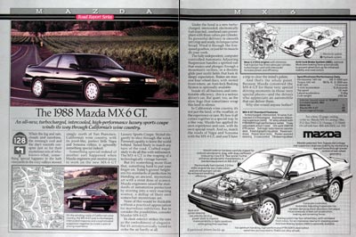 1988 Mazda MX-6 GT #023883