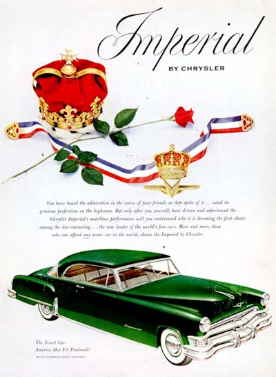 1952 Chrysler Imperial #000553