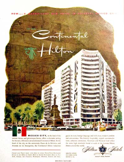 1957 Hilton Mexico City #000768
