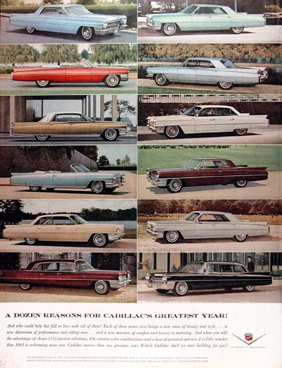 1963 Cadillac Line