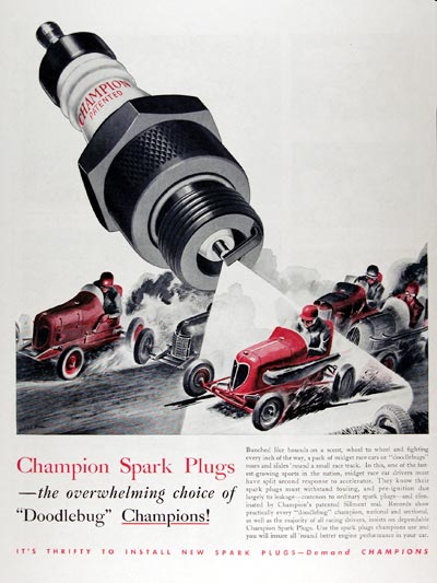 1939 Champion Spark Plugs #024312