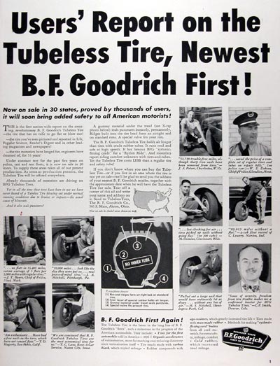 1950 B.F. Goodrich Tires #023610