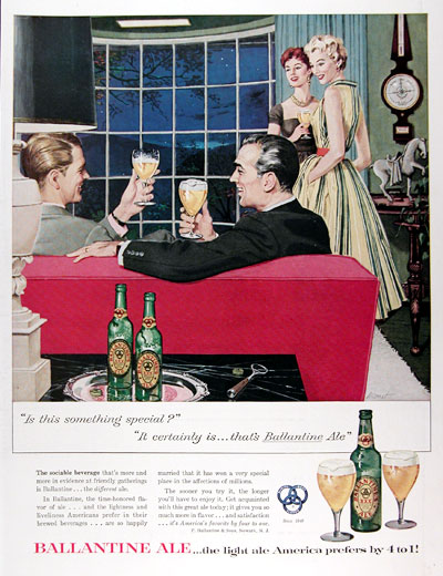 1955 Ballantine Ale #009633