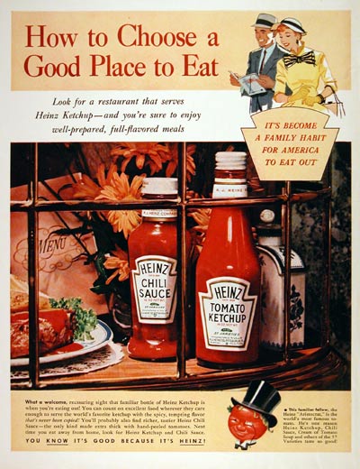1955 Heinz Ketchup #004101