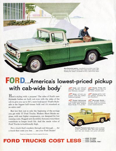 Vintage ford truck advertisements #4