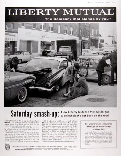 1960 Liberty Mutual Auto Insurance #017689
