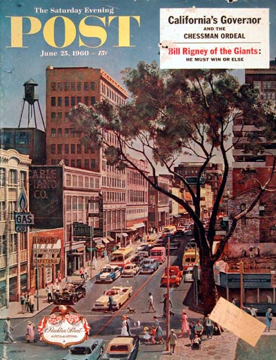 1960 Post Cover - Peachtree Street #004325