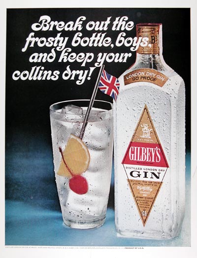 1967 Gilbey's London Dry Gin #025162