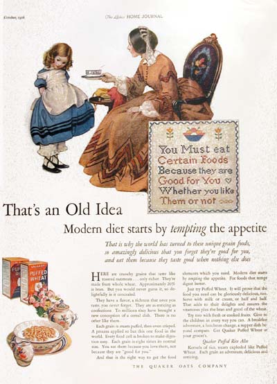 1926 Quaker Oats Vintage Ad #000185