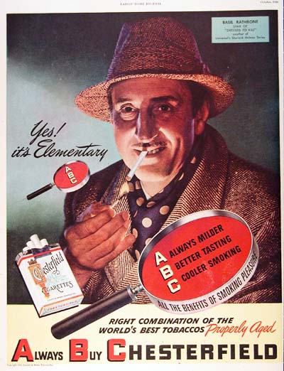 1946 Chesterfield Cigarettes Vintage Ad #000404