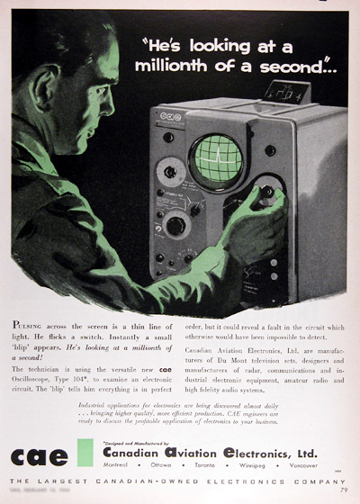1954 CAE Vintage Ad #025381